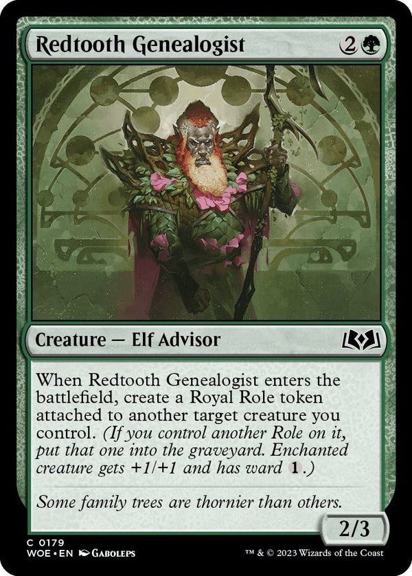 Redtooth Genealogist [WOE - 179] - Cartes Sportives Rive Sud