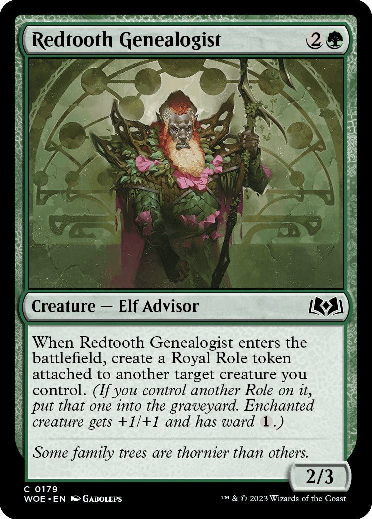 Redtooth Genealogist [WOE - 179] - Cartes Sportives Rive Sud