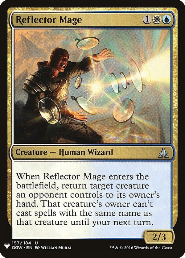 Reflector Mage [LIST - 157] - Cartes Sportives Rive Sud