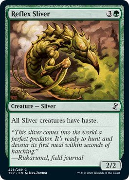 Reflex Sliver [TSR - 226] - Cartes Sportives Rive Sud