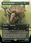 Regal Behemoth (Borderless) [CMM - 651] - Cartes Sportives Rive Sud