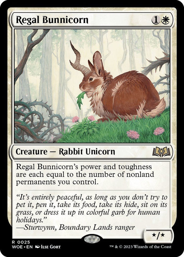 Regal Bunnicorn [WOE - 25] - Cartes Sportives Rive Sud