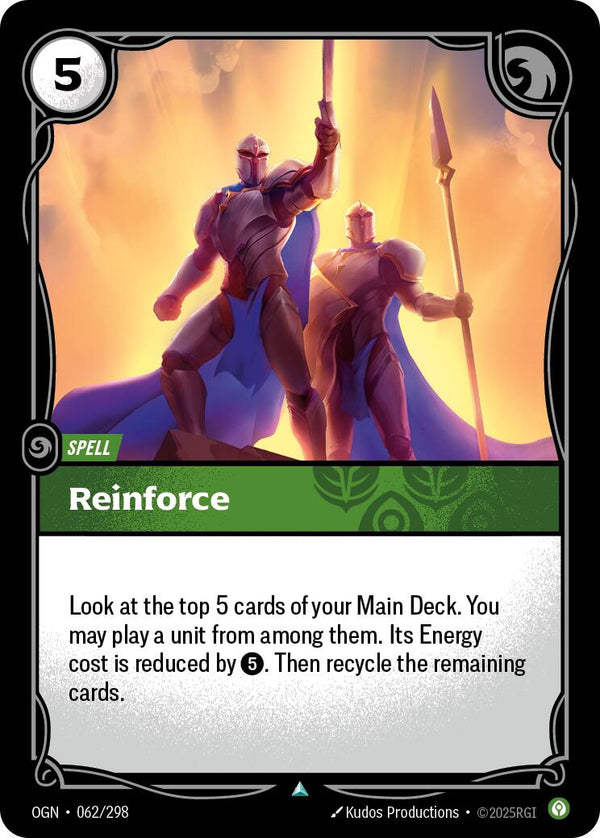 Reinforce [OGN - 062/298] - Cartes Sportives Rive Sud