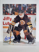 Rejean Lemelin Picture Autographed Authenticated 8X10 - Cartes Sportives Rive Sud