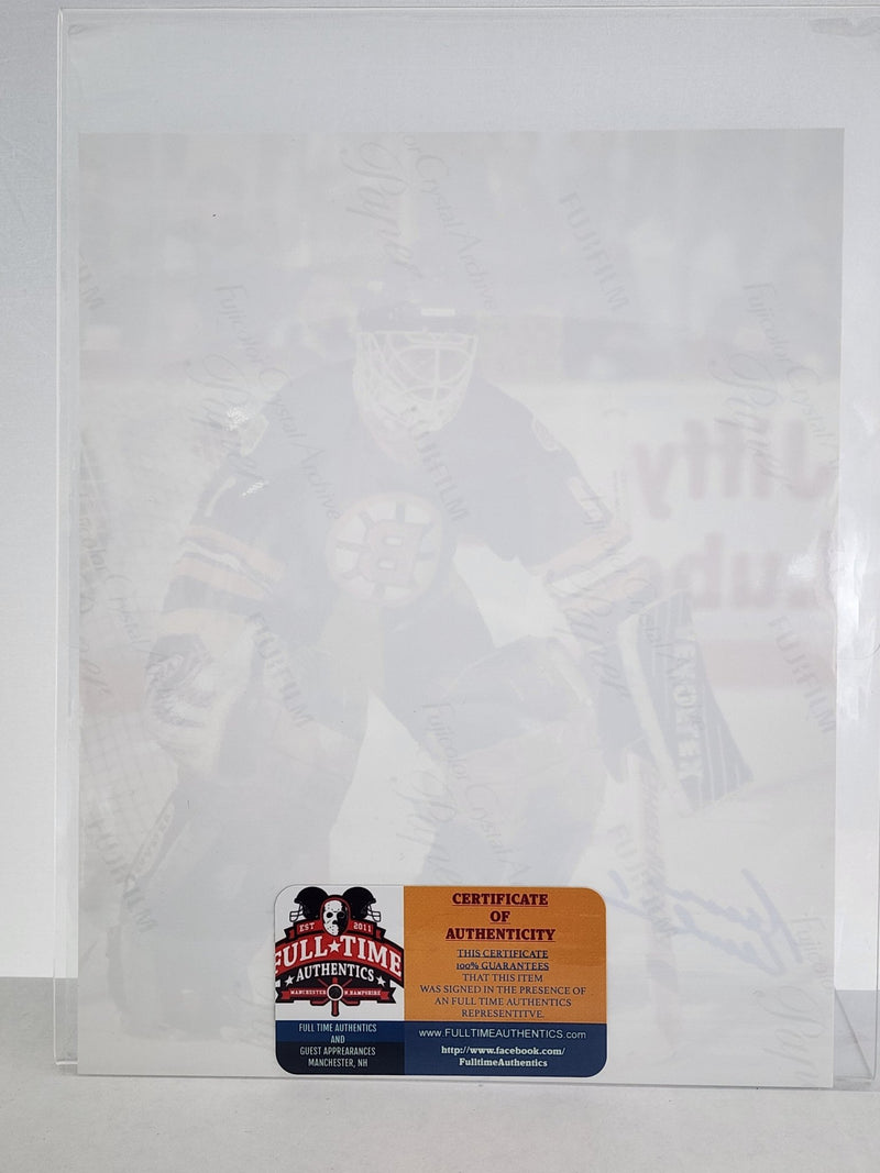 Rejean Lemelin Picture Autographed Authenticated 8X10 - Cartes Sportives Rive Sud