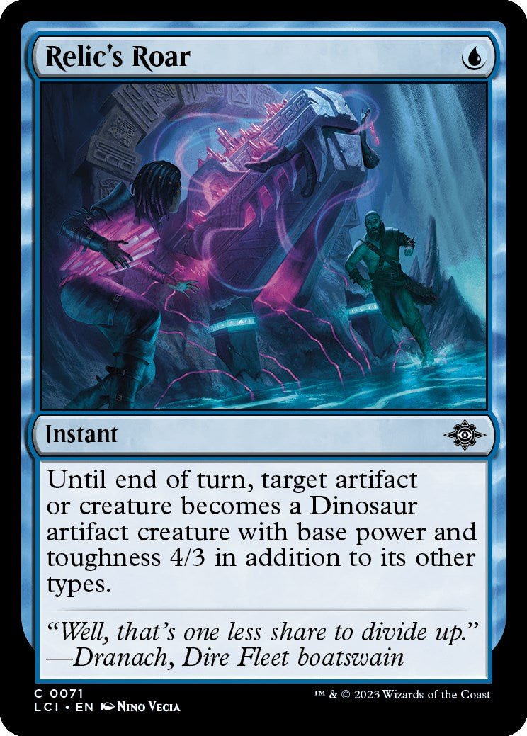 Relic's Roar [LCI - 71] - Cartes Sportives Rive Sud