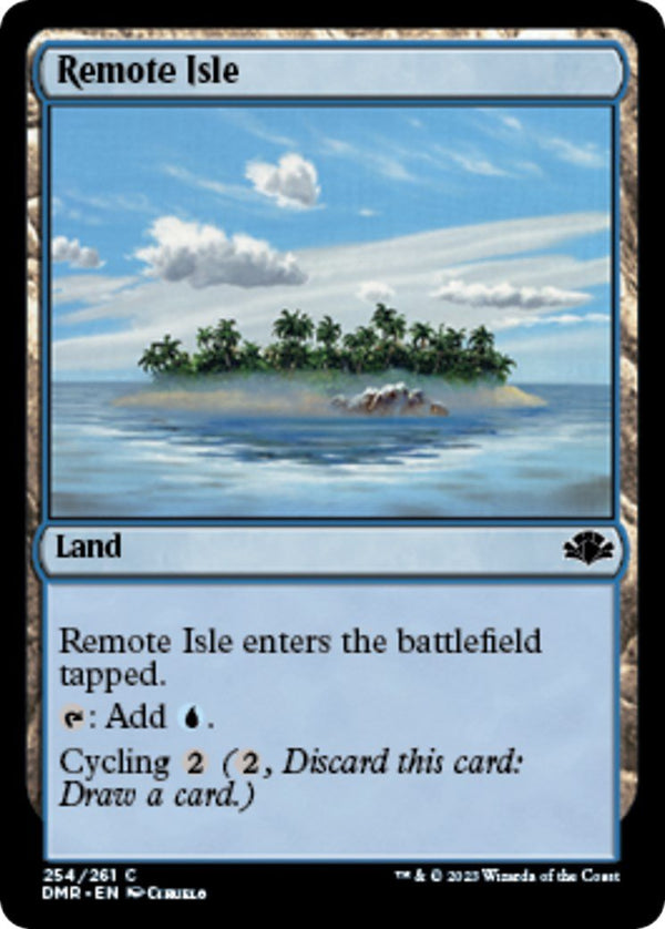 Remote Isle [DMR - 254] - Cartes Sportives Rive Sud