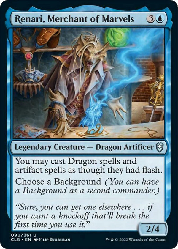 Renari, Merchant of Marvels [CLB - 90] - Cartes Sportives Rive Sud