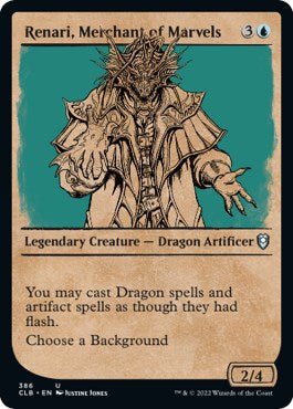 Renari, Merchant of Marvels (Showcase) [CLB - 386] - Cartes Sportives Rive Sud