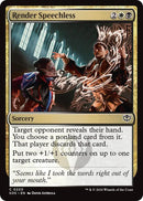 Render Speechless [SOS - 220] - Cartes Sportives Rive Sud