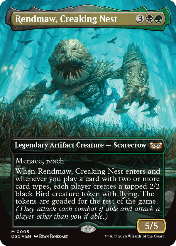 Rendmaw, Creaking Nest (Borderless) [DSC - 5] - Cartes Sportives Rive Sud