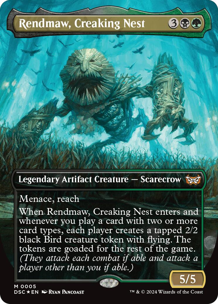 Rendmaw, Creaking Nest (Borderless) [DSC - 5] - Cartes Sportives Rive Sud