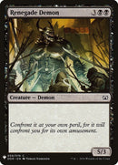 Renegade Demon [LIST - 59] - Cartes Sportives Rive Sud