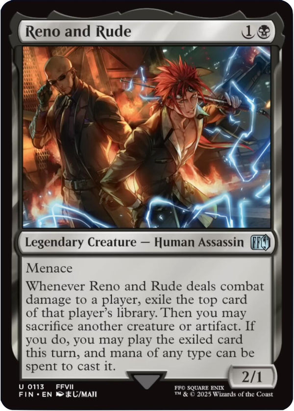Reno and Rude [FIN - 113] - Cartes Sportives Rive Sud