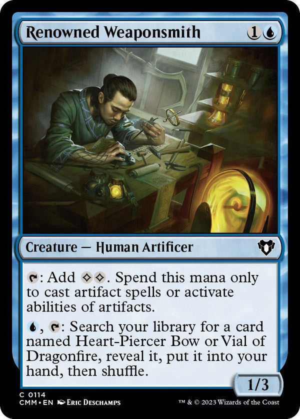 Renowned Weaponsmith [CMM - 114] - Cartes Sportives Rive Sud