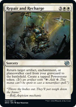 Repair and Recharge [BRO - 24] - Cartes Sportives Rive Sud