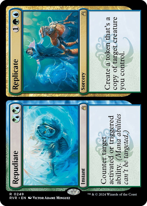 Repudiate // Replicate [RVR - 249] - Cartes Sportives Rive Sud