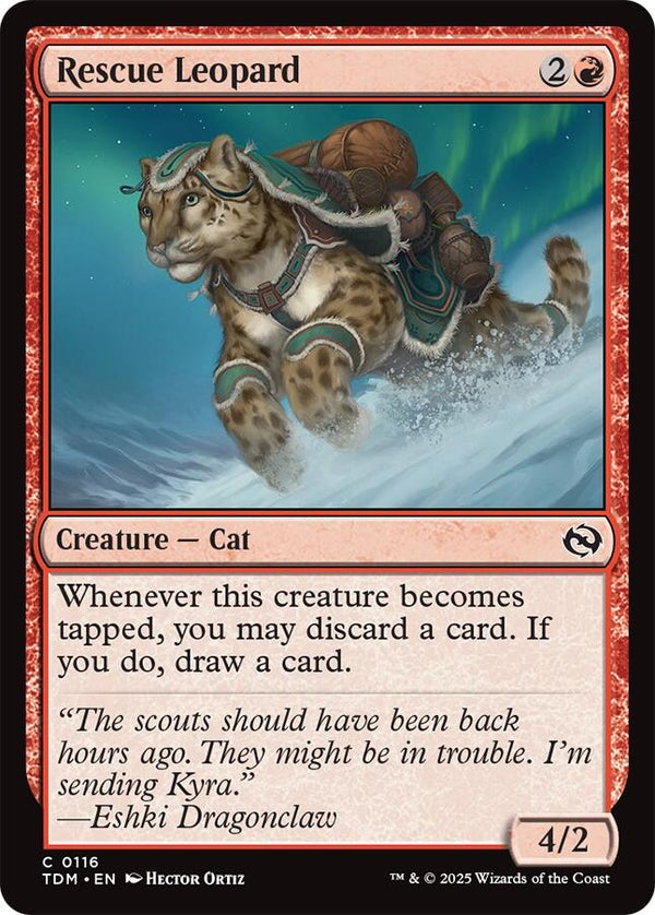 Rescue Leopard - Cartes Sportives Rive Sud