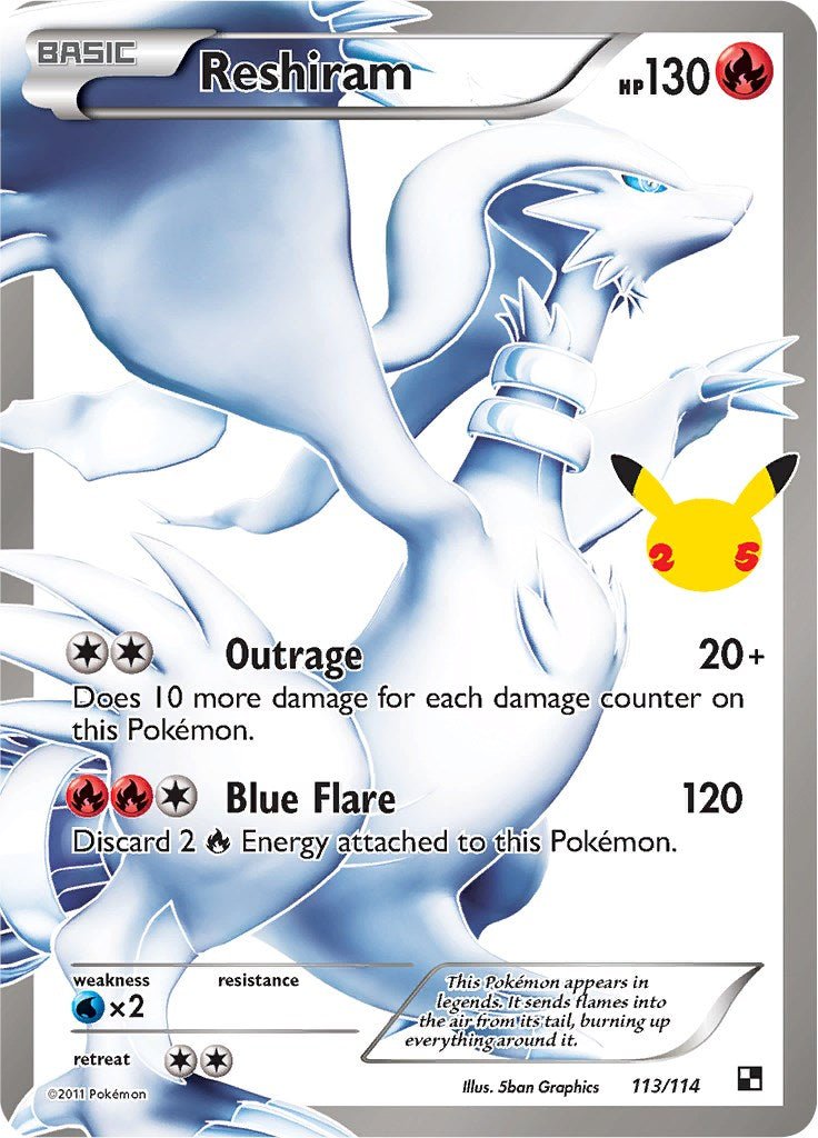 Reshiram [CCC - 113/114] - Cartes Sportives Rive Sud