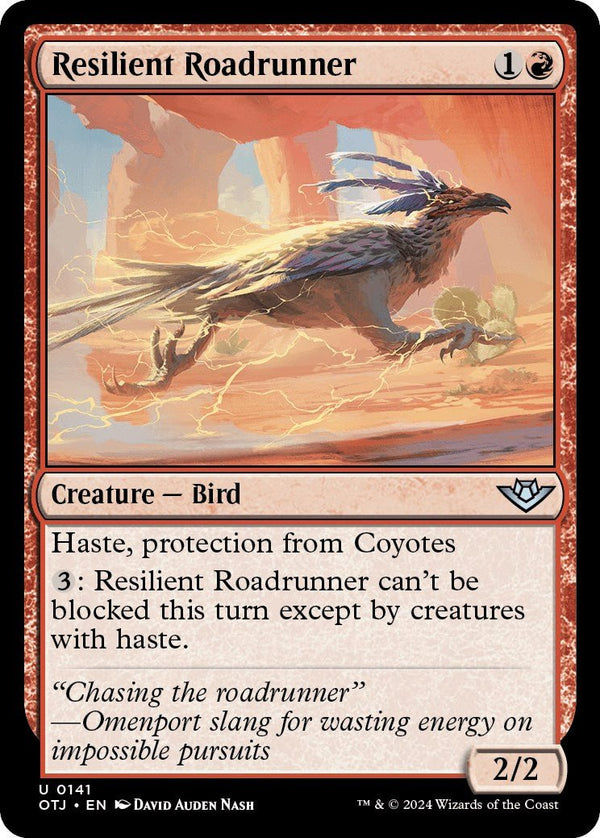 Resilient Roadrunner [OTJ - 141] - Cartes Sportives Rive Sud