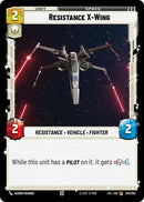 Resistance X - Wing [JTL - 247/262] - Cartes Sportives Rive Sud