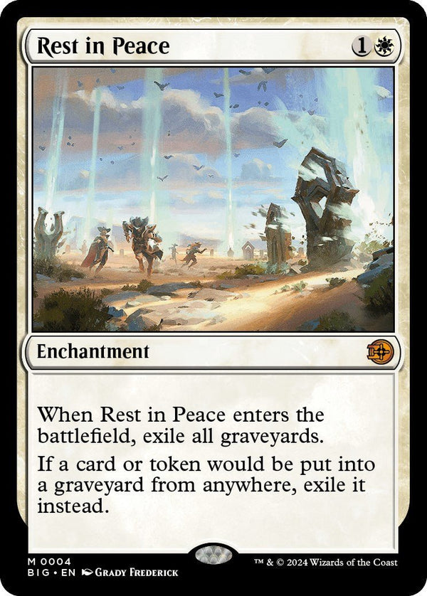 Rest in Peace [BIG - 4] - Cartes Sportives Rive Sud