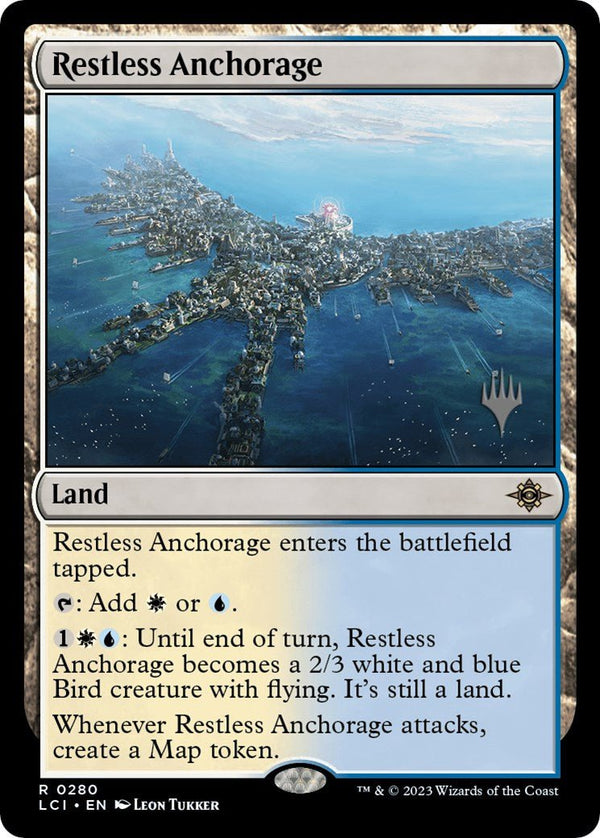 Restless Anchorage [PPLCI - 280] - Cartes Sportives Rive Sud