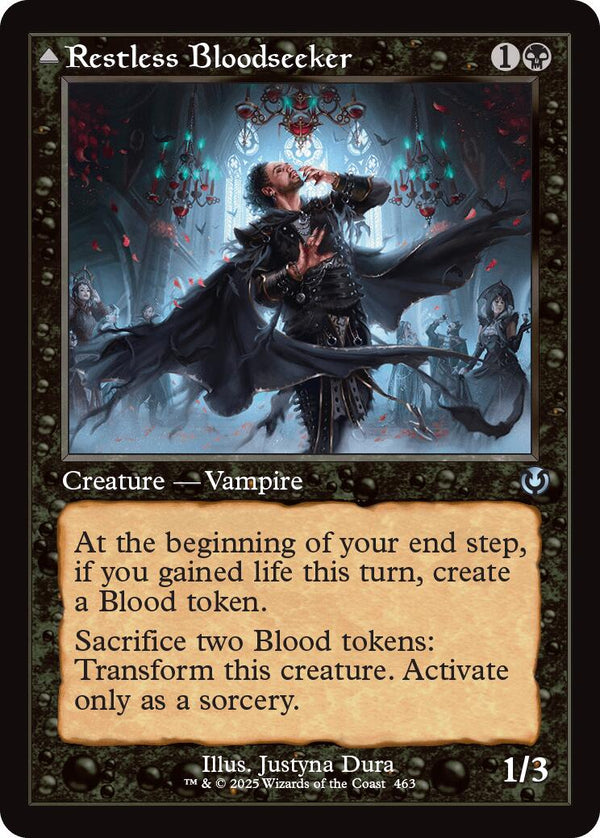 Restless Bloodseeker (Retro Frame) [INR - 463] - Cartes Sportives Rive Sud