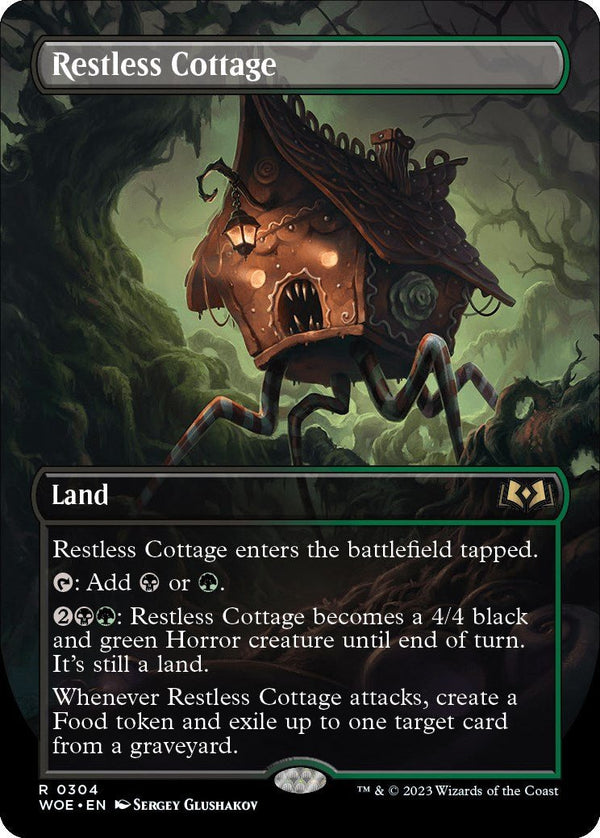 Restless Cottage (Borderless) [WOE - 304] - Cartes Sportives Rive Sud