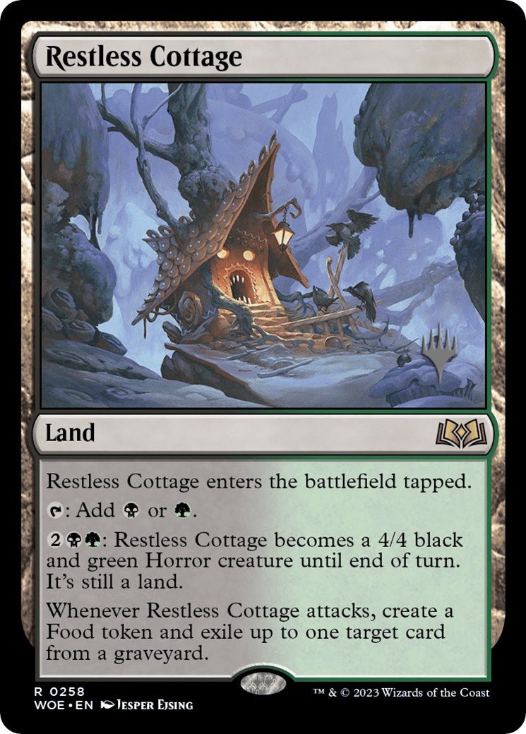 Restless Cottage [PPWOE - 258] - Cartes Sportives Rive Sud