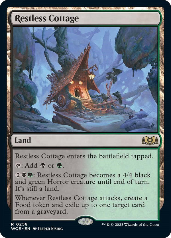 Restless Cottage [WOE - 258] - Cartes Sportives Rive Sud