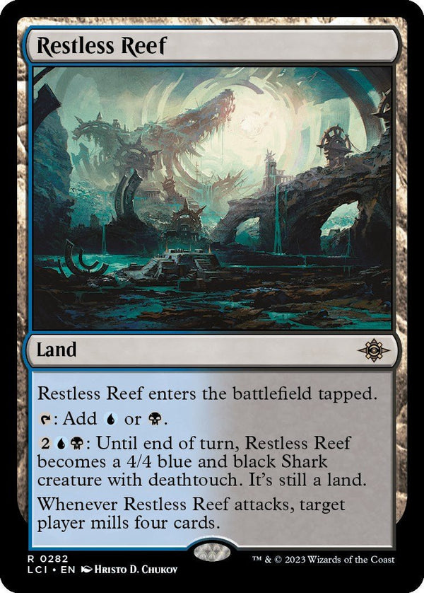 Restless Reef [LCI - 282] - Cartes Sportives Rive Sud