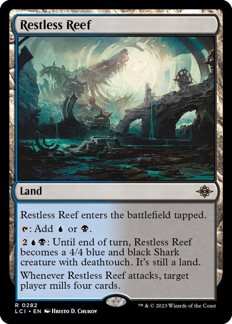 Restless Reef [LCI - 282] - Cartes Sportives Rive Sud