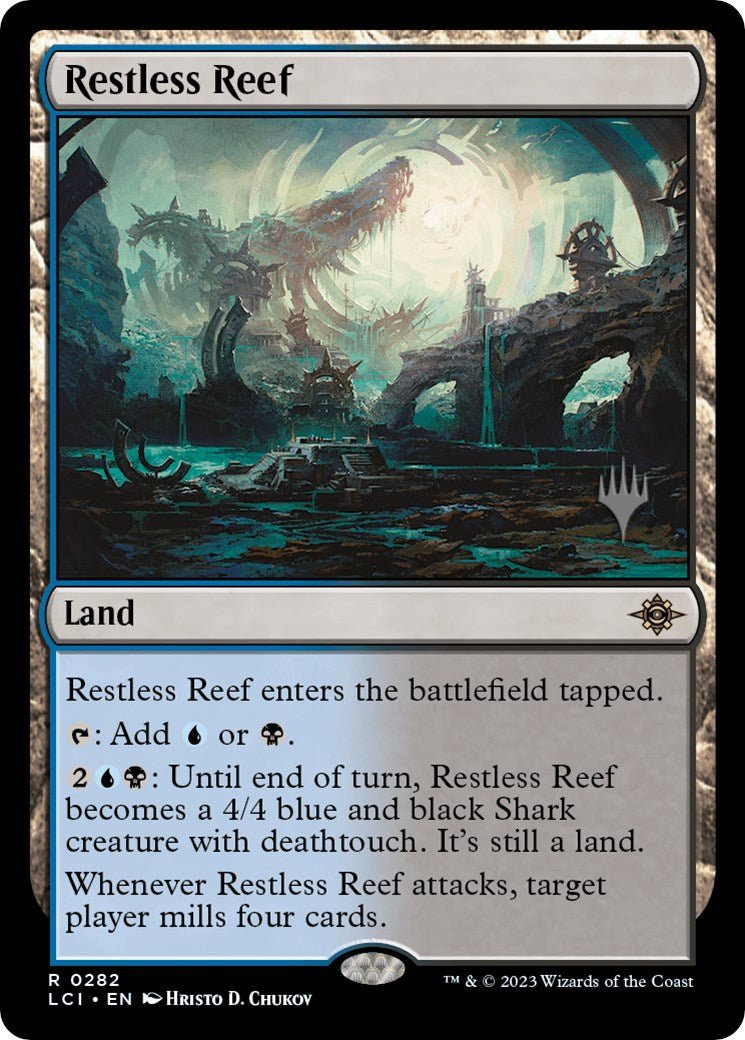 Restless Reef [PPLCI - 282] - Cartes Sportives Rive Sud