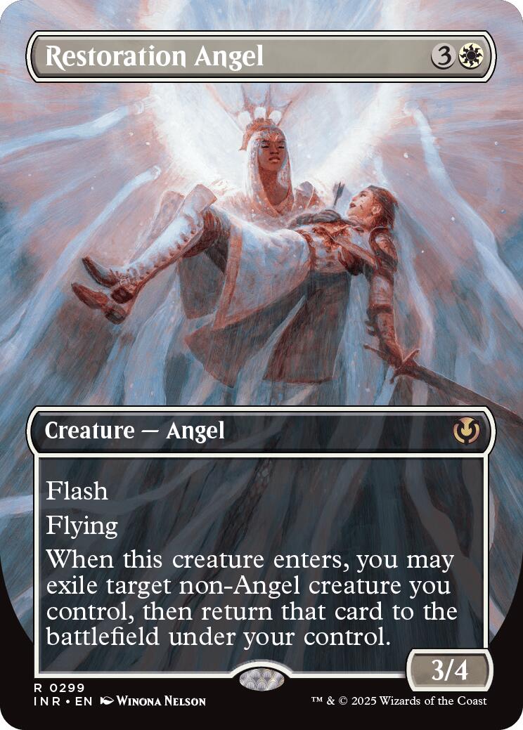 Restoration Angel (Borderless) [INR - 299] - Cartes Sportives Rive Sud