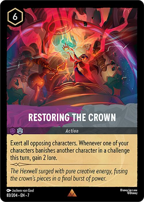 Restoring the Crown [7 - 83/204] - Cartes Sportives Rive Sud