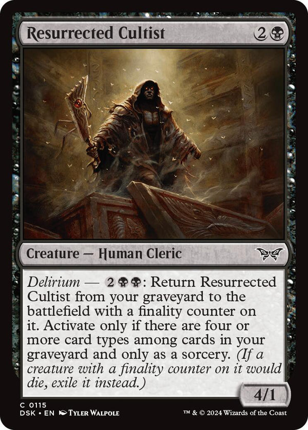 Resurrected Cultist [DSK - 115] - Cartes Sportives Rive Sud