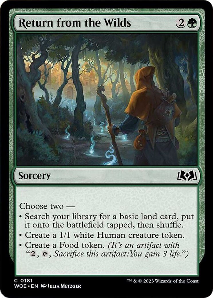 Return from the Wilds [WOE - 181] - Cartes Sportives Rive Sud