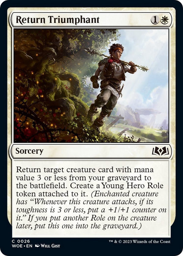 Return Triumphant [WOE - 26] - Cartes Sportives Rive Sud