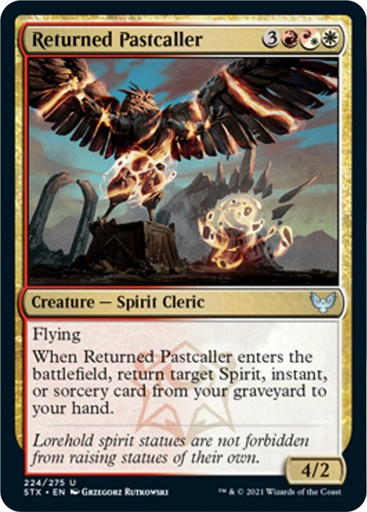 Returned Pastcaller [STX - 224] - Cartes Sportives Rive Sud