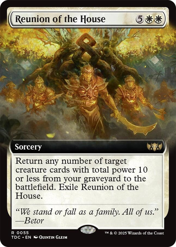 Reunion of the House (Extended Art) [TDC - 55] - Cartes Sportives Rive Sud