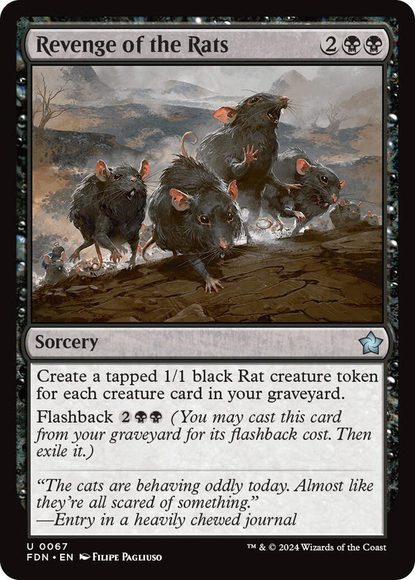 Revenge of the Rats [FDN - 67] - Cartes Sportives Rive Sud