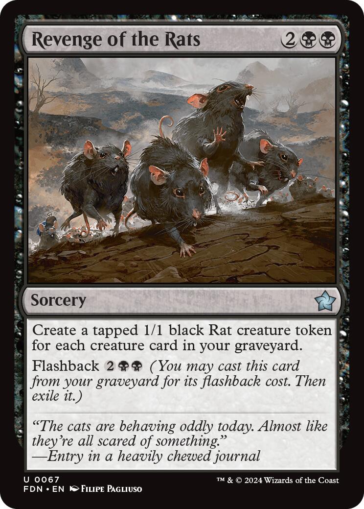 Revenge of the Rats [FDN - 67] - Cartes Sportives Rive Sud