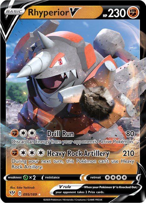 Rhyperior V [SWSH03 - 095/189] - Cartes Sportives Rive Sud