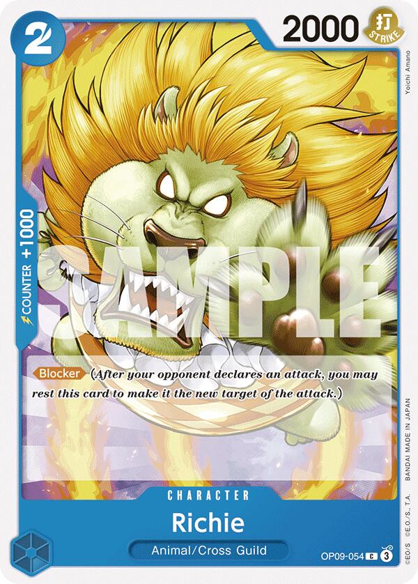Richie [OP09 - OP09 - 054] - Cartes Sportives Rive Sud