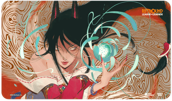 Riftbound League of Legends TCG Origins Playmat Ahri (Pre - Order) - Cartes Sportives Rive Sud