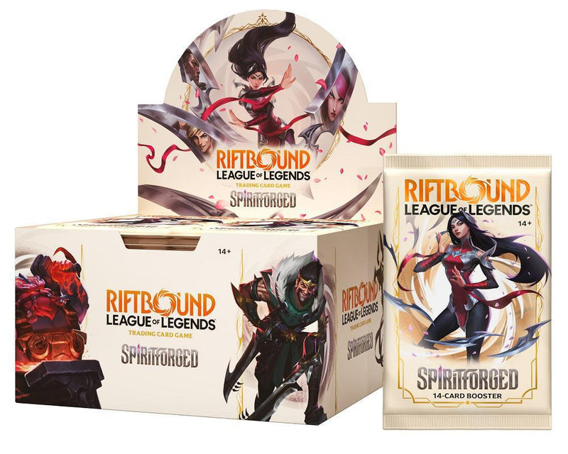 Riftbound League of Legends TCG Spiritforged Booster Display (Pre Order) - Cartes Sportives Rive Sud