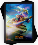 Riftbound League of Legends TCG Unleashed Art Sleeves Poppy 100CT - Cartes Sportives Rive Sud