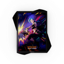 Riftbound League of Legends TCG Vendetta Vi vs Jinx Art Sleeves 100CT (Pre Order) - Cartes Sportives Rive Sud