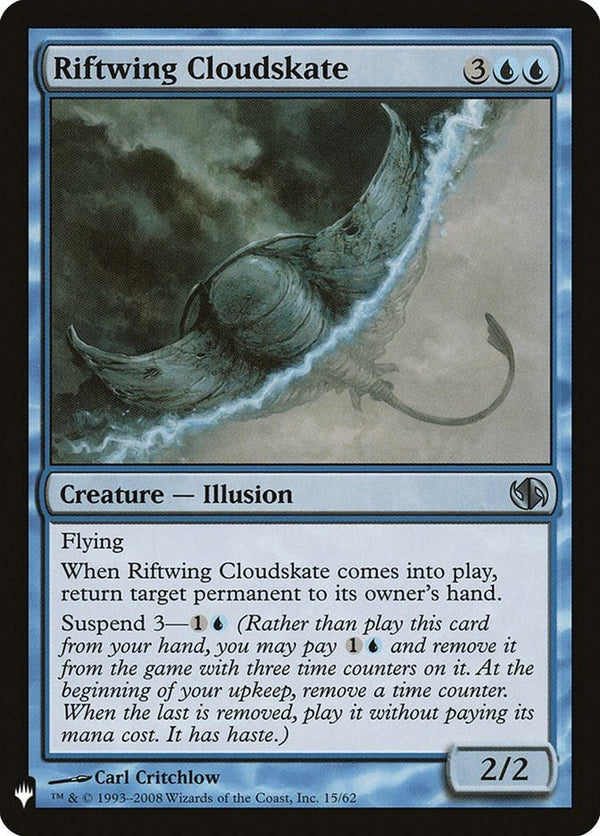 Riftwing Cloudskate [LIST - 15] - Cartes Sportives Rive Sud